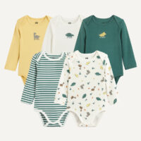 Lot De 5 Bodies Manches Longues