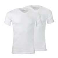 Lot De 2 T-shirts Col V-ATHENA