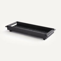 Plateau Rectangulaire En Chêne Massif Gougé