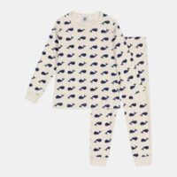 Pyjama Enfant En Coton Imprimé Baleines-PETIT BATEAU