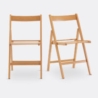 Lot De 2 Chaises Pliantes