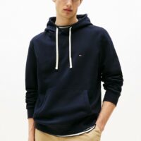 Sweat À Capuche En Molleton Avec Cordon-TOMMY HILFIGER