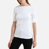 Tee Shirt Col Bateau À Manches Courtes-LAUREN RALPH LAUREN