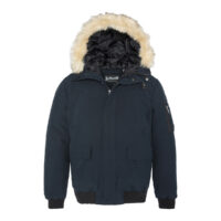 Blouson Bomber Chaud Zippé À Capuche Keyburn-SCHOTT