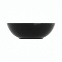 6 coupelles noires en verre 16 cm-Verre-Noir-Luminarc