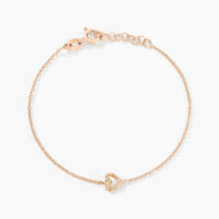 Bracelet Menel Argent Rose 18 cm - Histoire d'Or