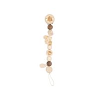 Accroche-tétine écureuil en bois naturel beige 22 cm-Bois-Beige-Goki