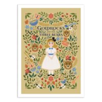 Affiche 30x40 cm - Goldilocks - Vesna Skorshnek--Noir-Wall Editions