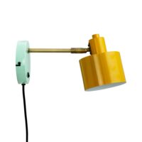 Applique en métal jaune curry laiton turquoise-Métal-Multicolore-Dyberg Larsen