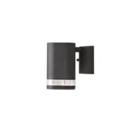 Applique exterieur bas aluminium noir-Aluminium-Noir-Millumine