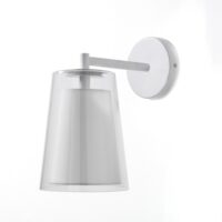 Applique métal blanc L16 P28 H29-Métal-Blanc-ORESTELUCHETTA