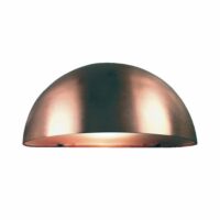 Applique murale d’extérieur moderne en aluminium de couleur cuivre-Aluminium-Cuivre-Nordlux