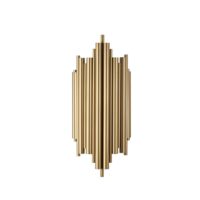 Applique murale en métal doré h50 cm-Métal-Doré-Calicosy
