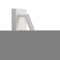 Applique murale intérieure liseuse aluminium blanc-Aluminium-Blanc-Mantra