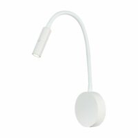 Applique murale Led flexible de couleur blanche--Blanc-Sulion