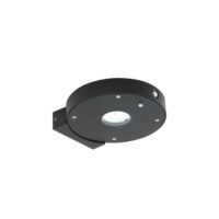 Applique murale solaire en aluminium noir-Aluminium-Noir-Lucande
