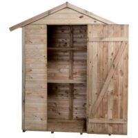 Armoire de jardin bois leo - 1