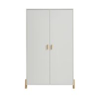 Armoire enfant  blanc 2 portes--Blanc-Baita