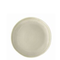 Assiette plate en grès beige doux  20 cm--Beige-Villa Collection