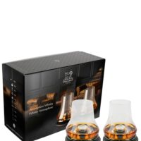Atmosphère whisky 2 sets de dégustation whisky avec socles--Noir-Peugeot