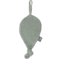 Attache sucette feuille--Vert-Jollein