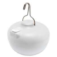 Baladeuse extérieure rechargeable avec télécommande polyp blanc--Blanc-Newgarden