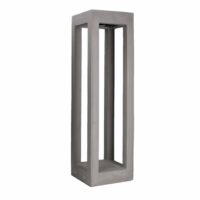 Balise de jardin LED en ciment gris 70cm-Ciment-Beige-FORLIGHT