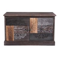 Banc 2 portes en bois
