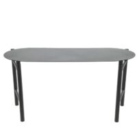 Banc en acier thermolaqué noir--Noir-Zone Denmark