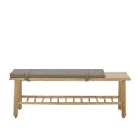 Banc en bois clair 3pl-Bois-Marron-Bloomingville