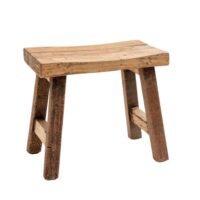 Banc en bois de grange recyclé naturel