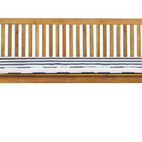 Banc en bois marron 3 personnes-Bois-Marron-Beliani