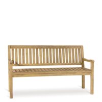 Banc extérieur 3 places L160--Beige-MOYCOR