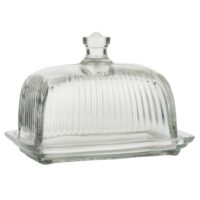 Boîte à beurre avec rainures--Transparent-IB Laursen