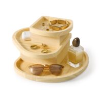 Boîte à bijoux à étage--Beige-Umbra