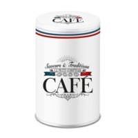 Boite blanche pour ranger le café--Blanc-STC