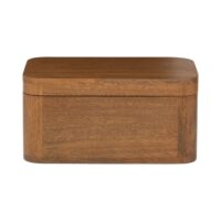 Boîte de rangement en bois de manguier marron 28 * 18 * 14 cm-Bois de Manguier-Marron-Urban Nature Culture