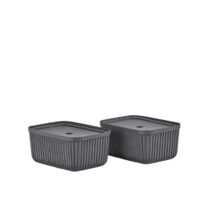 Boîte de rangement pulpe végétale noir--Noir-Zone Denmark