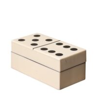 Boîte en résine blanc h6-Chehoma