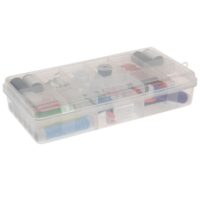 Boîte rangement couture complète 17.5x9.5x4cm--Transparent-Wadiga