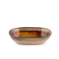 Bol en céramique multicolore 25x16x6cm-Céramique-Multicolore-Bazar Bizar