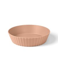 Bol en polypropylène rose mat diam. 25cm-Polypropylène-Rose-BlimPlus