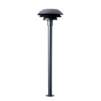 Borne extérieur en métal inoxydable noir mat-Métal-Noir-Dyberg Larsen