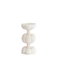 Bougeoir blanc ø13cm-Light & Living