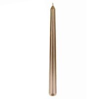 Bougie longue de noël dorée 25cm à l'unité--Doré-Wadiga