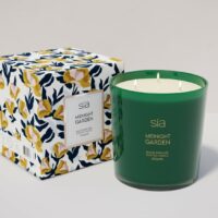 Bougie parfumée - midnight garden 650g--Vert-Sia Home