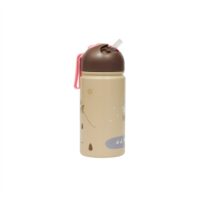 Bouteille à boire rose en métal H18.4x8x8-Métal-Beige-OYOY Living Design