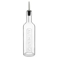 Bouteille à Huile avec verseur en Cristallin