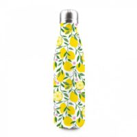 Bouteille isotherme lemons 500ml--Jaune-Easy Life