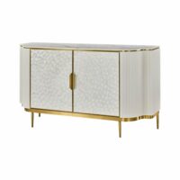 Buffet coloris beige 150 x 40 x 88 cm--Beige-Furnlux